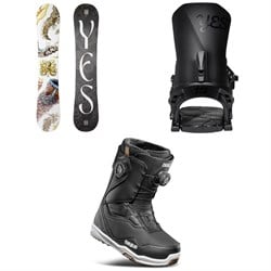 Yes. Hel Yes Snowboard ​+ Conda Snowboard Bindings ​+ thirtytwo TM-2 Double Boa Snowboard Boots - Women's 2026