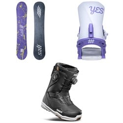 Yes. Airmaster 3D Snowboard ​+ Conda Snowboard Bindings ​+ thirtytwo TM-2 Double Boa Snowboard Boots - Women's 2026