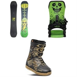 Yes. Shifter 3D Snowboard ​+ Select Snowboard Bindings ​+ thirtytwo Lashed Snowboard Boots 2026