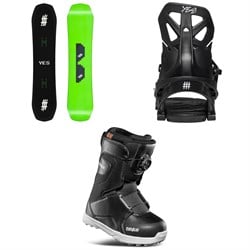 Yes. Jumper Snowboard ​+ NX-Gen Snowboard Bindings ​+ thirtytwo Lashed Boa Snowboard Boots - Kids' 2026