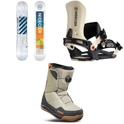 Nidecker Merc Snowboard ​+ Muon Snowboard Bindings ​+ thirtytwo Shifty Boa Snowboard Boots 2026