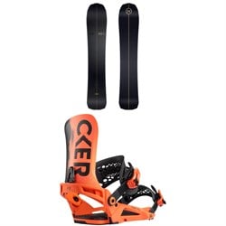Nidecker The Smoke Snowboard ​+ Kaon-Pro Snowboard Bindings 2026