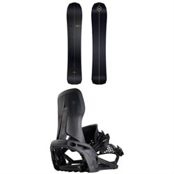 Nidecker The Smoke Snowboard ​+ Supermatic Carbon Snowboard Bindings 2026