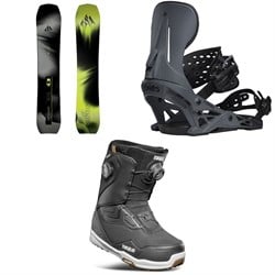 Jones Howler Snowboard ​+ Mercury Snowboard Bindings ​+ thirtytwo TM-2 Double Boa Snowboard Boots 2026