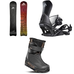 Jones Freecarver 9000S Snowboard ​+ Orion Snowboard Bindings ​+ thirtytwo TM-2 Jones Snowboard Boots 2026