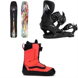 Jones Mini Mind Expander Snowboard ​+ Asteroid Snowboard Bindings ​+ Vans Juvie OG Snowboard Boots - Kids' 2026
