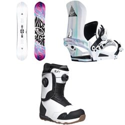 Nidecker Gamma Snowboard ​+ Kaon-Plus Snowboard Bindings ​+ Rift Snowboard Boots 2026
