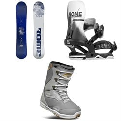 Rome Rene-Gade Snowboard ​+ Katana AW Snowboard Bindings ​+ thirtytwo TM-2 Snowboard Boots 2026