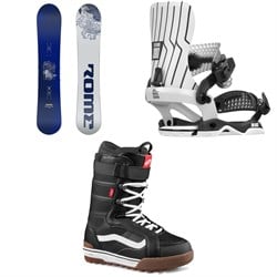 Rome Rene-Gade Snowboard ​+ 390 Boss AW Snowboard Bindings ​+ Vans Hi-Standard Pro Snowboard Boots 2026