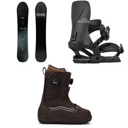 Rome Ravine Pro Snowboard ​+ Katana AW Snowboard Bindings ​+ Vans Verse Snowboard Boots 2026