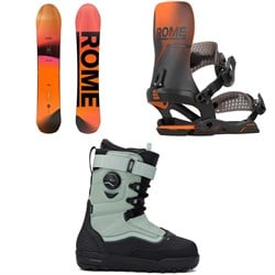 Rome Ravine Snowboard ​+ Katana AW Snowboard Bindings ​+ Vans Infuse Snowboard Boots 2026