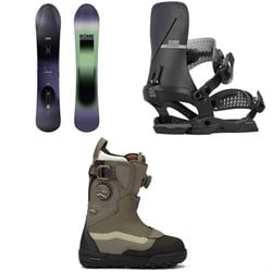 Rome Ravine Snowboard ​+ Katana AW Snowboard Bindings ​+ Vans Viaje Range Edition Snowboard Boots - Women's 2026