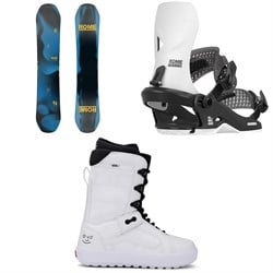 Rome Mechanic Snowboard ​+ Trace HW Snowboard Bindings ​+ Vans Hi Standard OG Snowboard Boots 2026