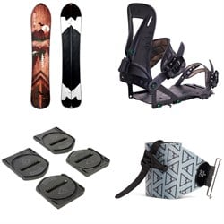 Weston Backwoods Splitboard ​+ Spark R&D Surge ST Pro Splitboard Bindings ​+ Canted Pucks ​+ evo x Pomoca Pro Glide Splitboard Skins 2026
