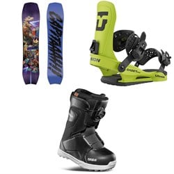 CAPiTA Children Of The Pow Snowboard ​+ Union Cadet Pro Snowboard Bindings ​+ thirtytwo Lashed Boa Snowboard Boots - Kids' 2026