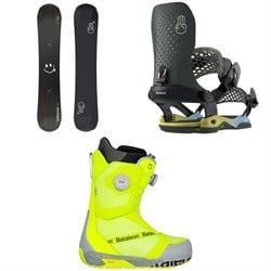 Bataleon Evil Twin​+ Snowboard ​+ Astro AW Snowboard Bindings ​+ Salsa Boa Snowboard Boots 2026