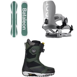 Bataleon Goliath Snowboard ​+ Blaster AW Snowboard Bindings ​+ Salsa Boa Snowboard Boots 2026