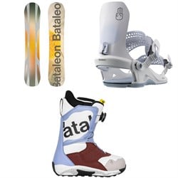 Bataleon Push Up Snowboard ​+ Etna HW Snowboard Bindings ​+ Twist Boa Snowboard Boots - Women's 2026