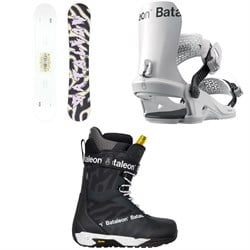 Bataleon Disaster Snowboard ​+ Chaos HW Snowboard Bindings ​+ Salsa Lace Snowboard Boots 2026