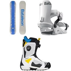 Bataleon Blow Snowboard ​+ Chaos HW Snowboard Bindings ​+ Rave Boa Snowboard Boots 2026