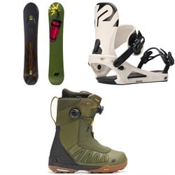 K2 Antidote Snowboard ​+ Bond Snowboard Bindings ​+ Orton Snowboard Boots 2026