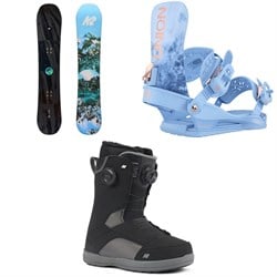K2 Extravision Snowboard ​+ Union Juliet Snowboard Bindings ​+ K2 Kinsley Snowboard Boots - Women's 2026
