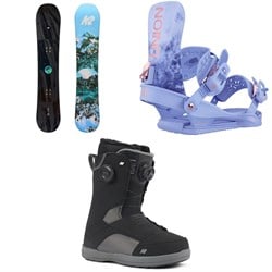 K2 Extravision Snowboard ​+ Union Juliet Snowboard Bindings ​+ K2 Kinsley Snowboard Boots - Women's 2026