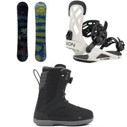 K2 Courier Snowboard ​+ Union Flite Pro Snowboard Bindings ​+ K2 Raider Snowboard Boots 2026