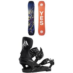 Yes. First Basic Snowboard ​+ Jones Asteroid Snowboard Bindings - Kids' 2026