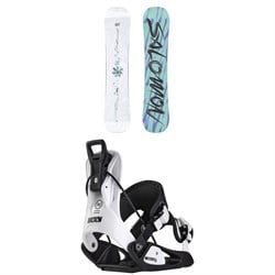Salomon Oh Yeah Grom Snowboard ​+ Flow Micron Snowboard Bindings - Kids' 2026