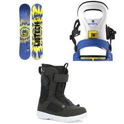 Lib Tech Banana Blaster BTX Snowboard ​+ Bent Metal BMX Snowboard Bindings ​+ Ride Norris Snowboard Boots - Kids 2026