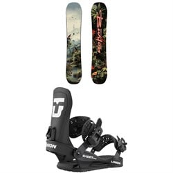 Burton Custom Smalls Snowboard ​+ Union Cadet Pro Snowboard Bindings - Kids' 2026