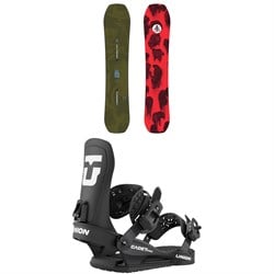 Burton Family Tree Hometown Hero Snowboard ​+ Union Cadet Pro Snowboard Bindings - Kids' 2026