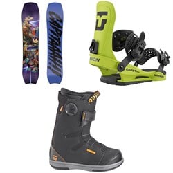 CAPiTA Children Of The Pow Snowboard ​+ Union Cadet Pro Snowboard Bindings ​+ Cadet Snowboard Boots - Kids' 2026