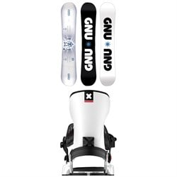 GNU Riders Choice Asym C2X Snowboard ​+ Bent Metal Transfer Snowboard Bindings 2026