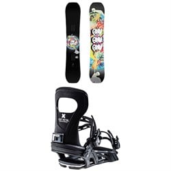 GNU Money C2E Snowboard ​+ Bent Metal Bolt Snowboard Bindings 2026