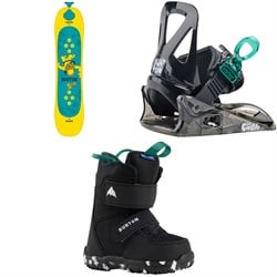 Burton Riglet Snowboard ​+ Mini Grom Snowboard Binding ​+ Mini Grom Snowboard Boots - Kids' 2026