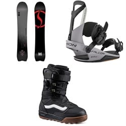 Never Summer Valhalla Snowboard ​+ Union Falcor Snowboard Bindings ​+ Vans Infuse Snowboard Boots 2026