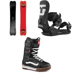 Never Summer V-Twin Snowboard ​+ Union Strata Snowboard Bindings ​+ Vans Hi-Standard Pro Snowboard Boots 2026