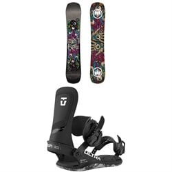 Never Summer Llama Snowboard ​+ Union Ultra Snowboard Bindings 2026