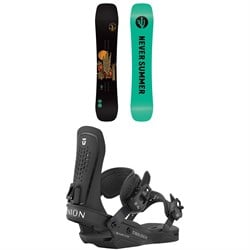 Never Summer Cirrus Snowboard ​+ Union Trilogy Snowboard Bindings - Women's 2026