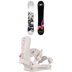 Never Summer Infinity Snowboard ​+ Union Juliet Snowboard Bindings - Women's 2026