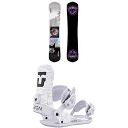 Never Summer Breezy Rider Snowboard ​+ Union Legacy Snowboard Bindings - Women's 2026