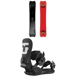 Never Summer V-Twin Snowboard ​+ Union Strata Snowboard Bindings 2026