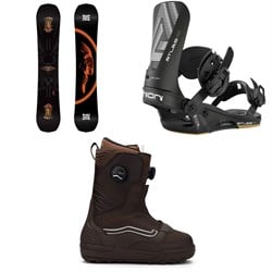 Never Summer Easy Rider Snowboard ​+ Union Atlas Pro Snowboard Bindings ​+ Vans Verse Snowboard Boots 2026