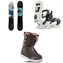 Never Summer Snowtrooper Snowboard ​+ Union Strata Snowboard Bindings ​+ thirtytwo Lashed Double Boa Snowboard Boots 2025