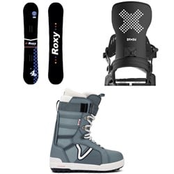 Roxy XOXO C2 Snowboard ​+ Bent Metal Stylist Snowboard Bindings ​+ Vans Hi-Standard Pro Snowboard Boots - Women's 2026