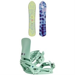 Burton Family Tree Sketch Artist Snowboard ​+ Cartel X EST Snowboard Bindings 2026