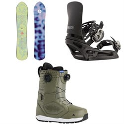 Burton Family Tree Sketch Artist Snowboard ​+ Cartel X EST Snowboard Bindings ​+ Photon Boa Snowboard Boots 2026