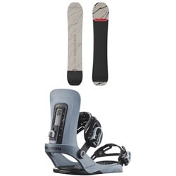 Salomon Overcast Snowboard ​+ EDB Prime Snowboard Bindings 2026